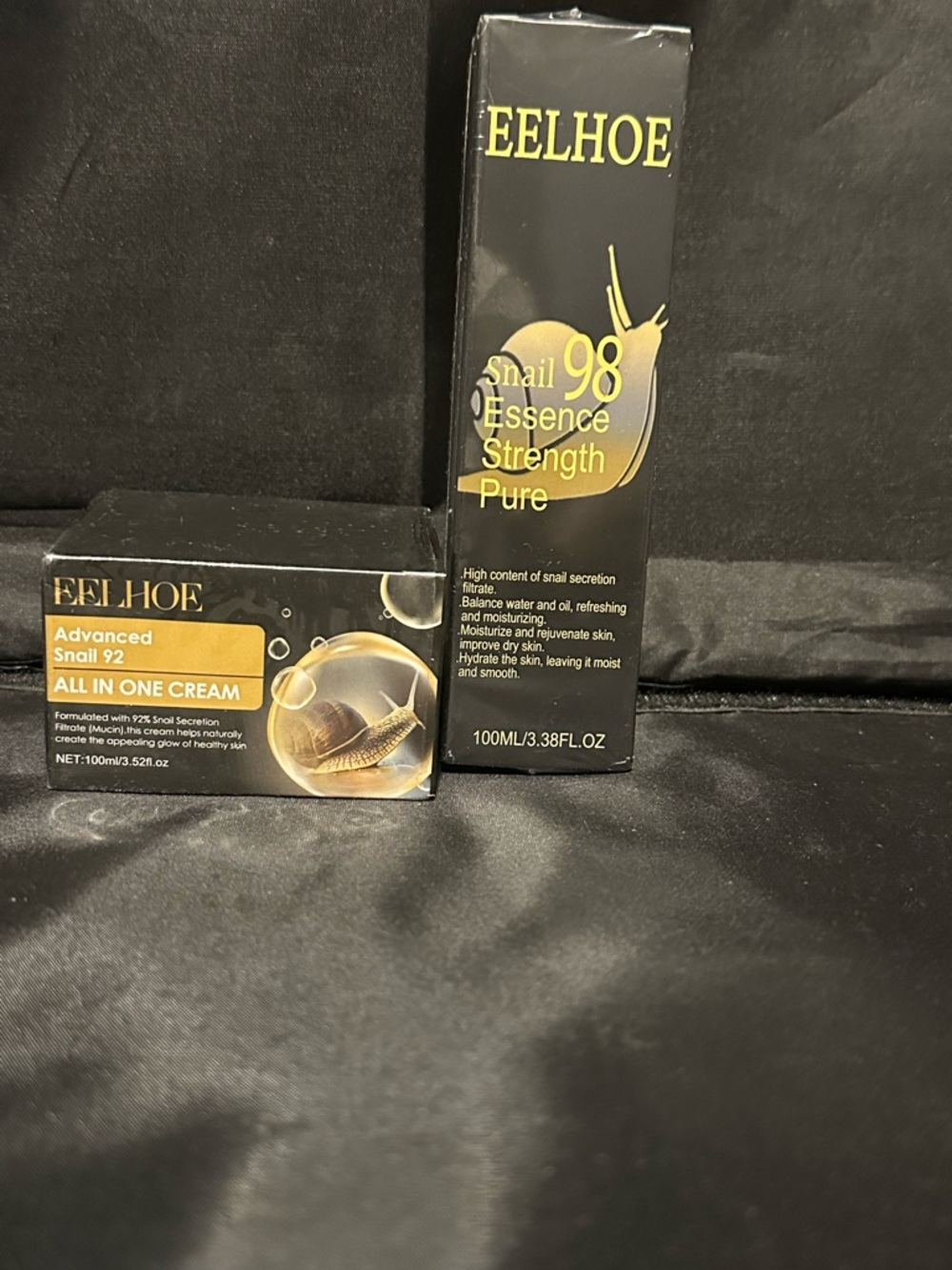 EELHOE Snail Essence & Advanced Snail All-in-One Cream